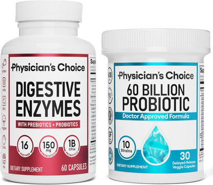Physician’s Choice Digestive Enzymes – Curated by Fortivus™