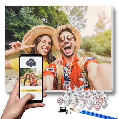 FORTIVUS™   - PERSONALIZED PAINT BY NUMBERS KIT