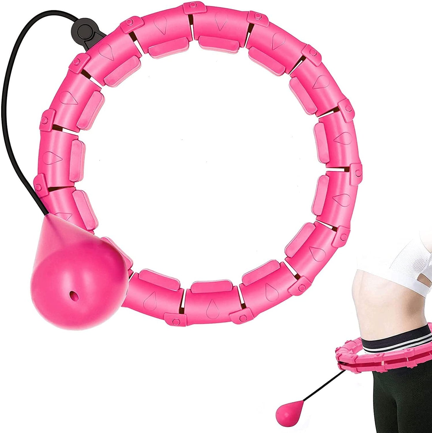 FORTIVUS™   - SMART WEIGHTED HULA HOOPFIT